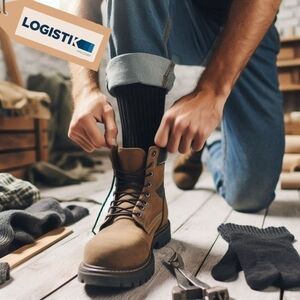 2 Pairs Canadian Military Issue Black Wool Socks — Logistik Unicorp